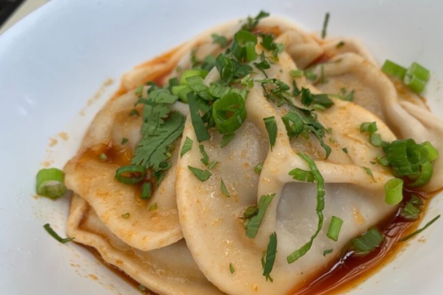 lamb dumplings from Kwei Fei in Charleston