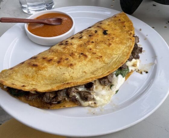 steak quesadilla from La Llorona in Philadelphia, PA