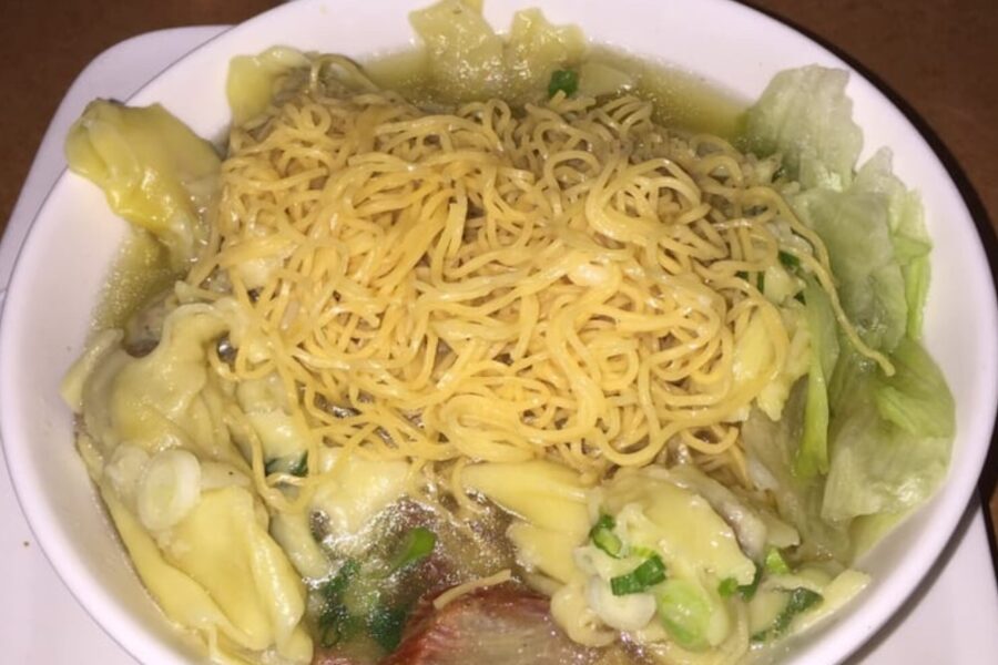 Wonton Noodle Soup from Riso Noodle House in Charleston