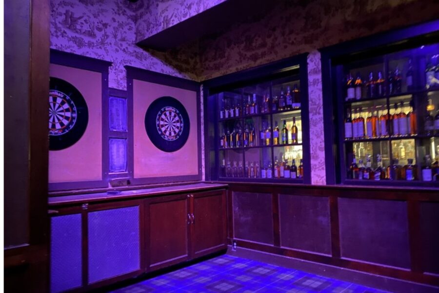 Darts at Seven Grand in San Diego