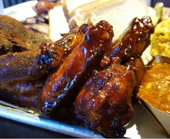 chicken wings from Swig and Swine in Charleston