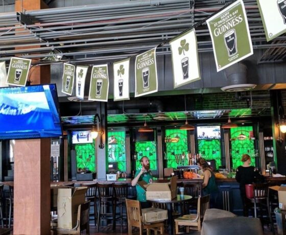 Inside The Celtic on Market in Denver