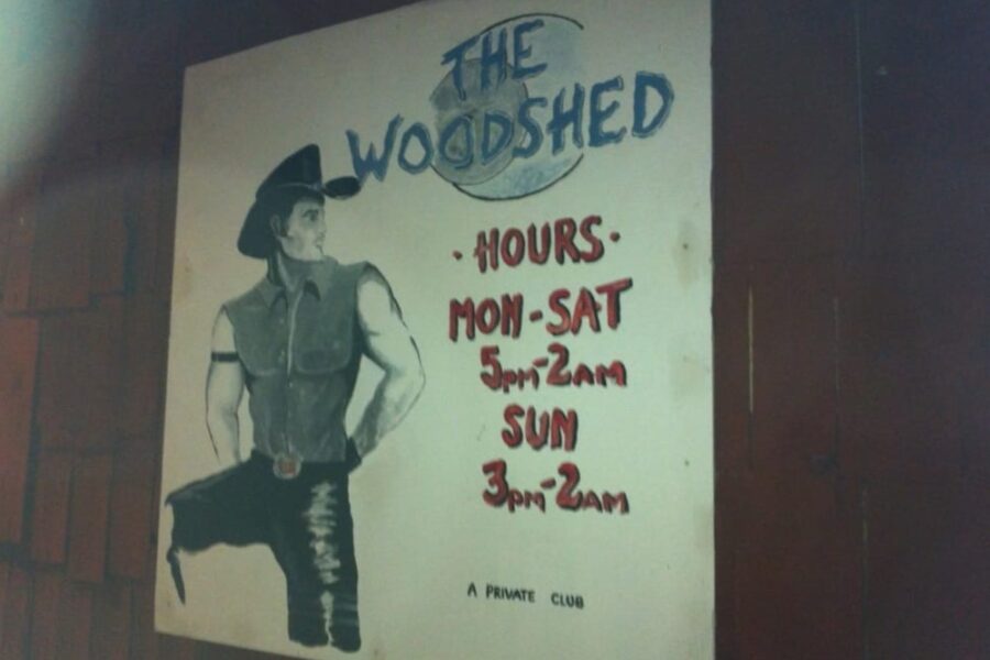 Cowboy at The Woodshed Bar in Charlotte