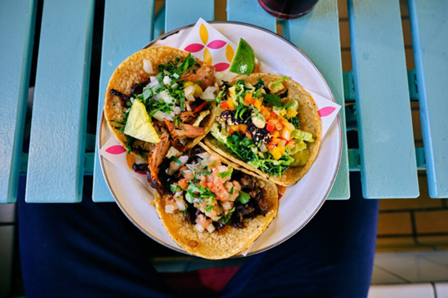 tacos from urban cantina