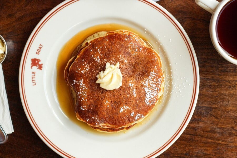 pancakes from little goat in chicago