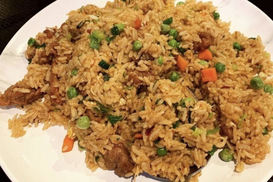 Beef Fried Rice from Old Li's in Charleston