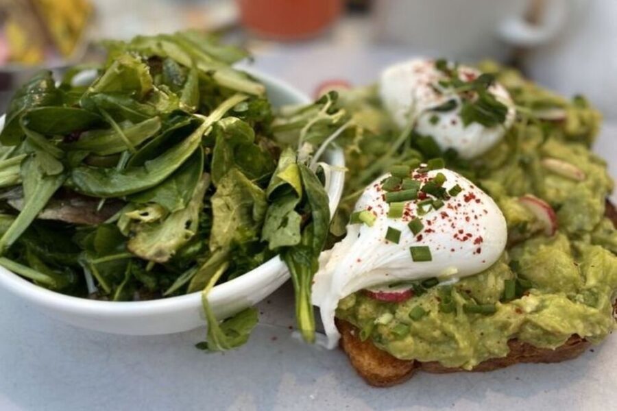 Avocado Toast from summer house in chicago