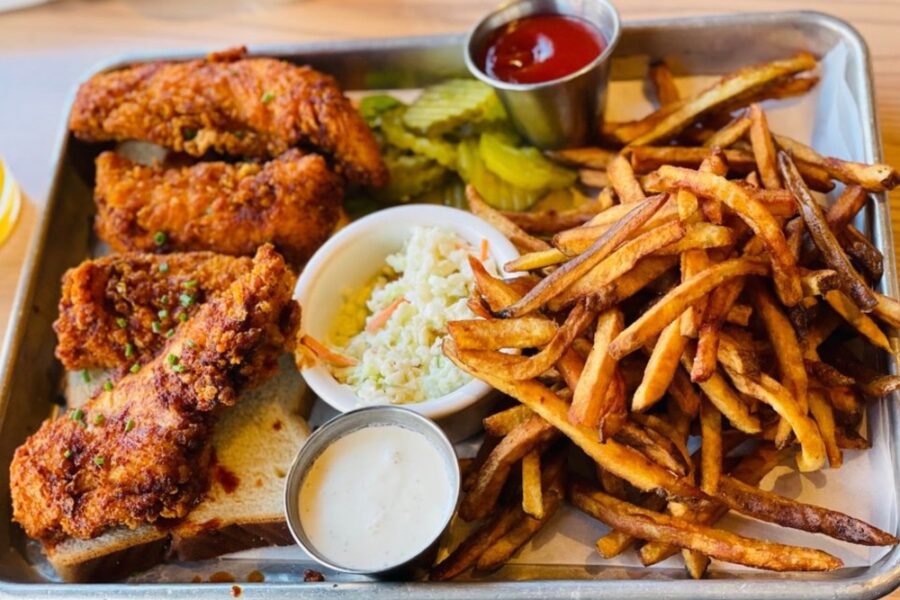 chicken fingers from The Stillery in Nashville