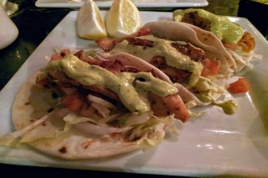 Chicken Tacos at The Backdoor in Seattle WA
