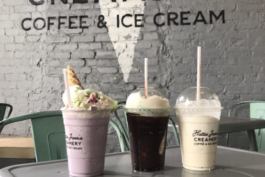 Shakes from Hattie Jane’s Creamery in Nashville