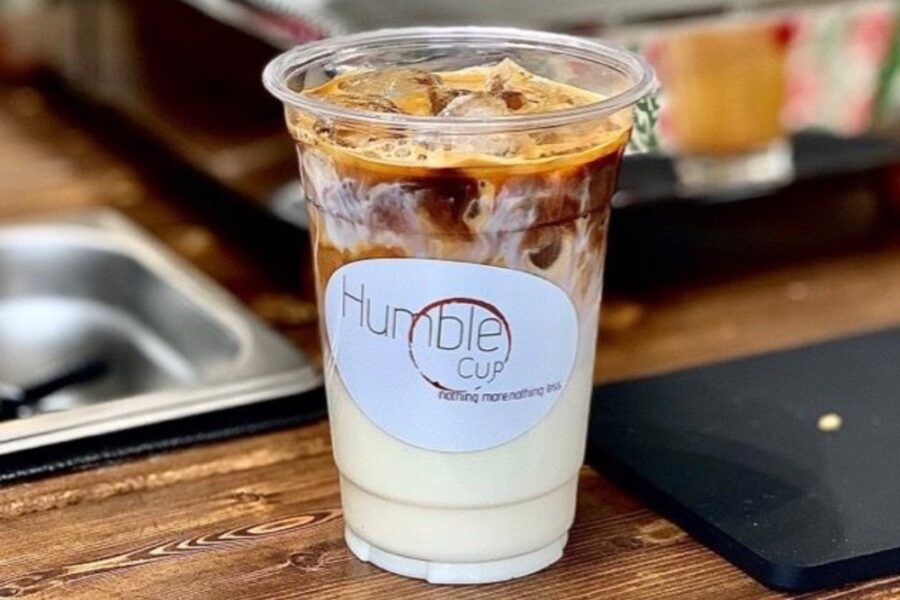 Iced Latte from Humble Cup Coffee in Charlotte