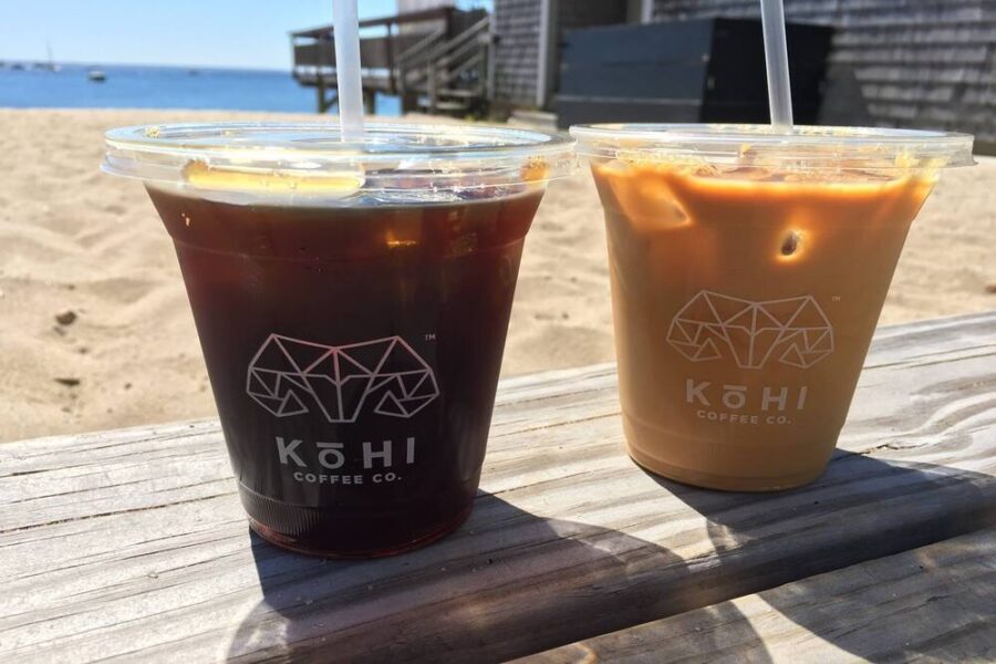 iced coffee from kohi coffee company