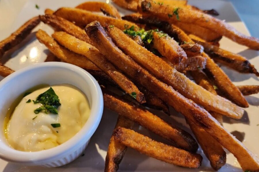 truffle fries from Restaurant Christine in Seattle