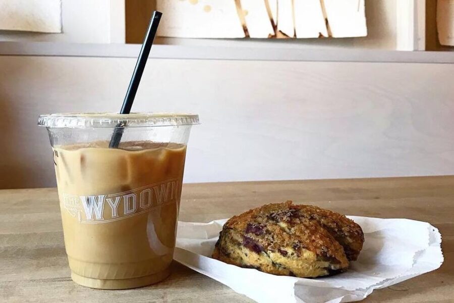 Iced Coffee and Scone from The Wydown in Washington DC