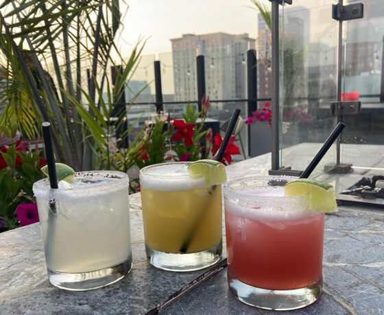 cocktails from 8UP Elevated Drinkery & Kitchen in Louisville