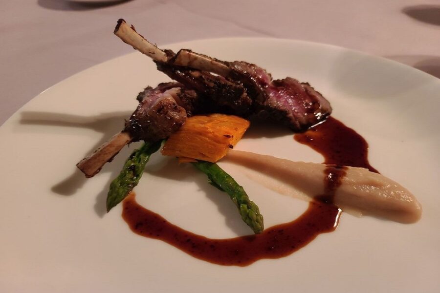 Lamb Lillipops at 1886 Restaurant in Charleston