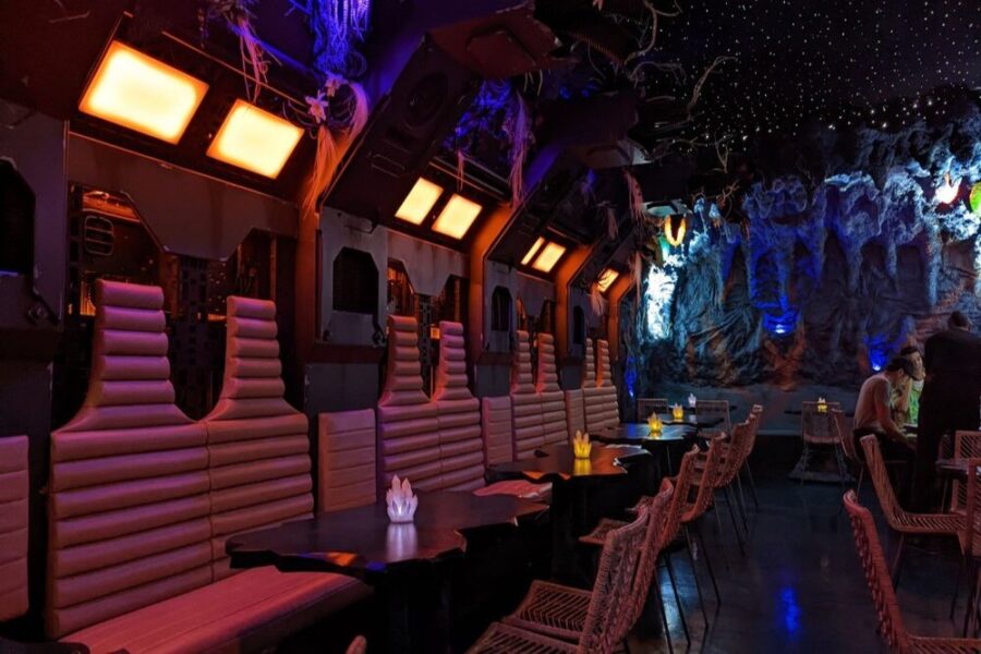 interior of mothership in San Diego