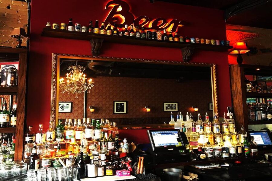 interior bar at twilite dallas