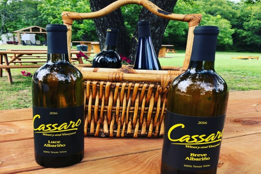Wine Under the Pecan Trees at Cassaro Winery in dallas
