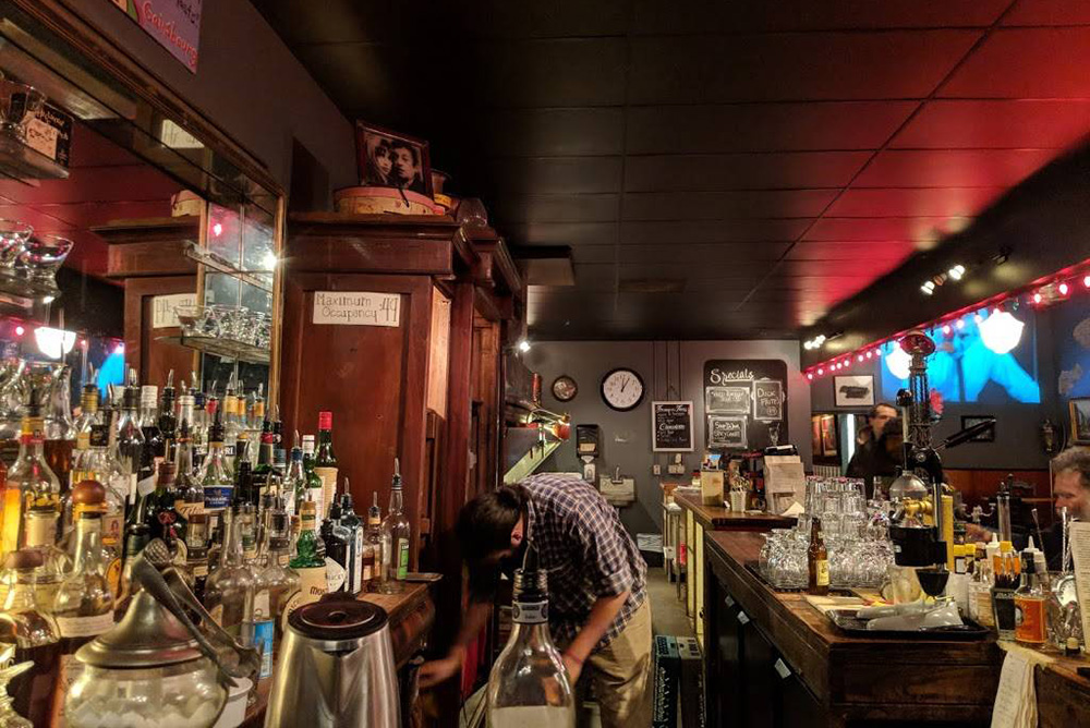 bar at Ginsbourg in Seattle wa