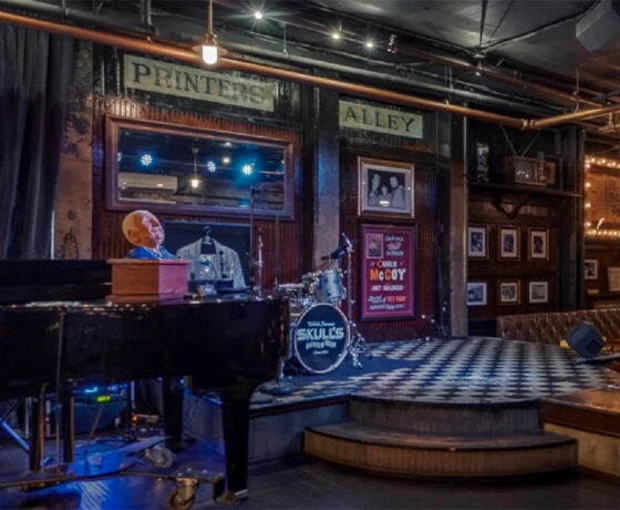interior at skulls rainbowroom in nashville