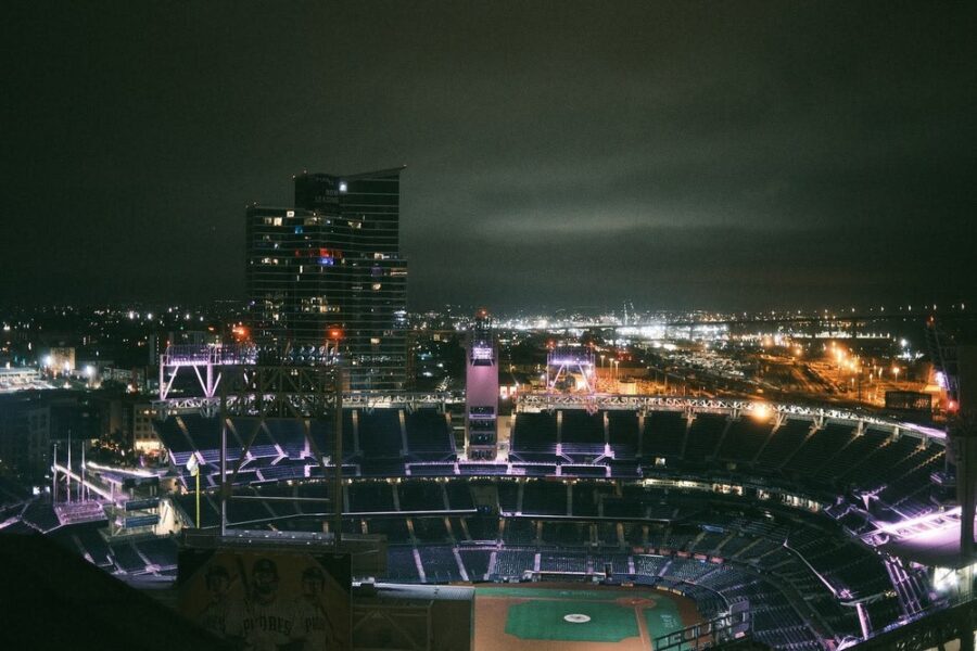 view from altitude sky lounge in San Diego