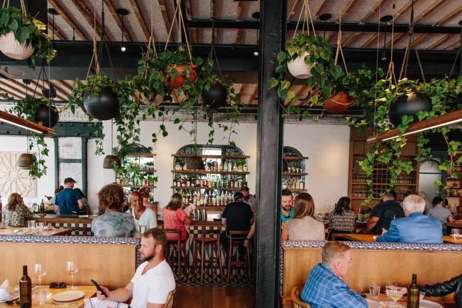 patio at rosemary in chicago