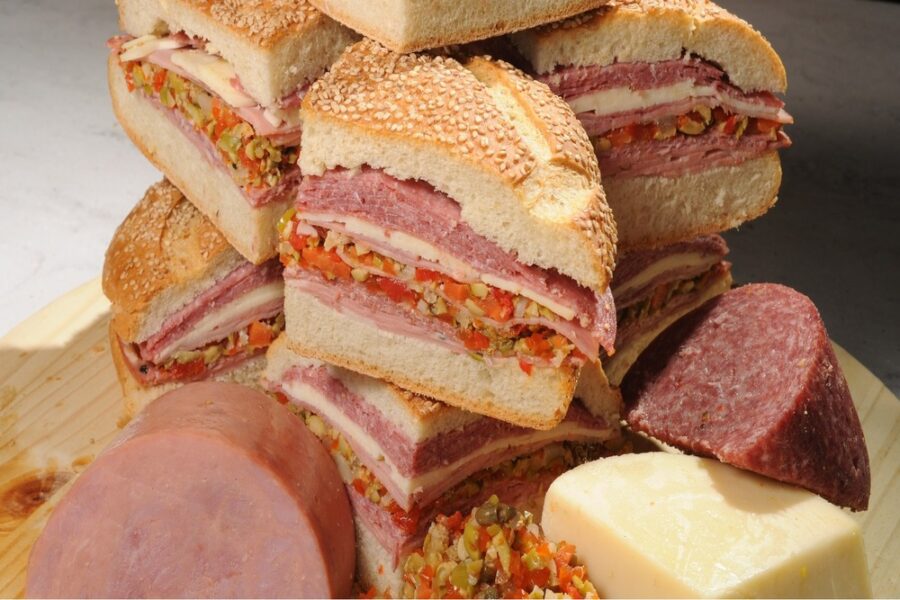 sandwiches from reading terminal market in Philadelphia